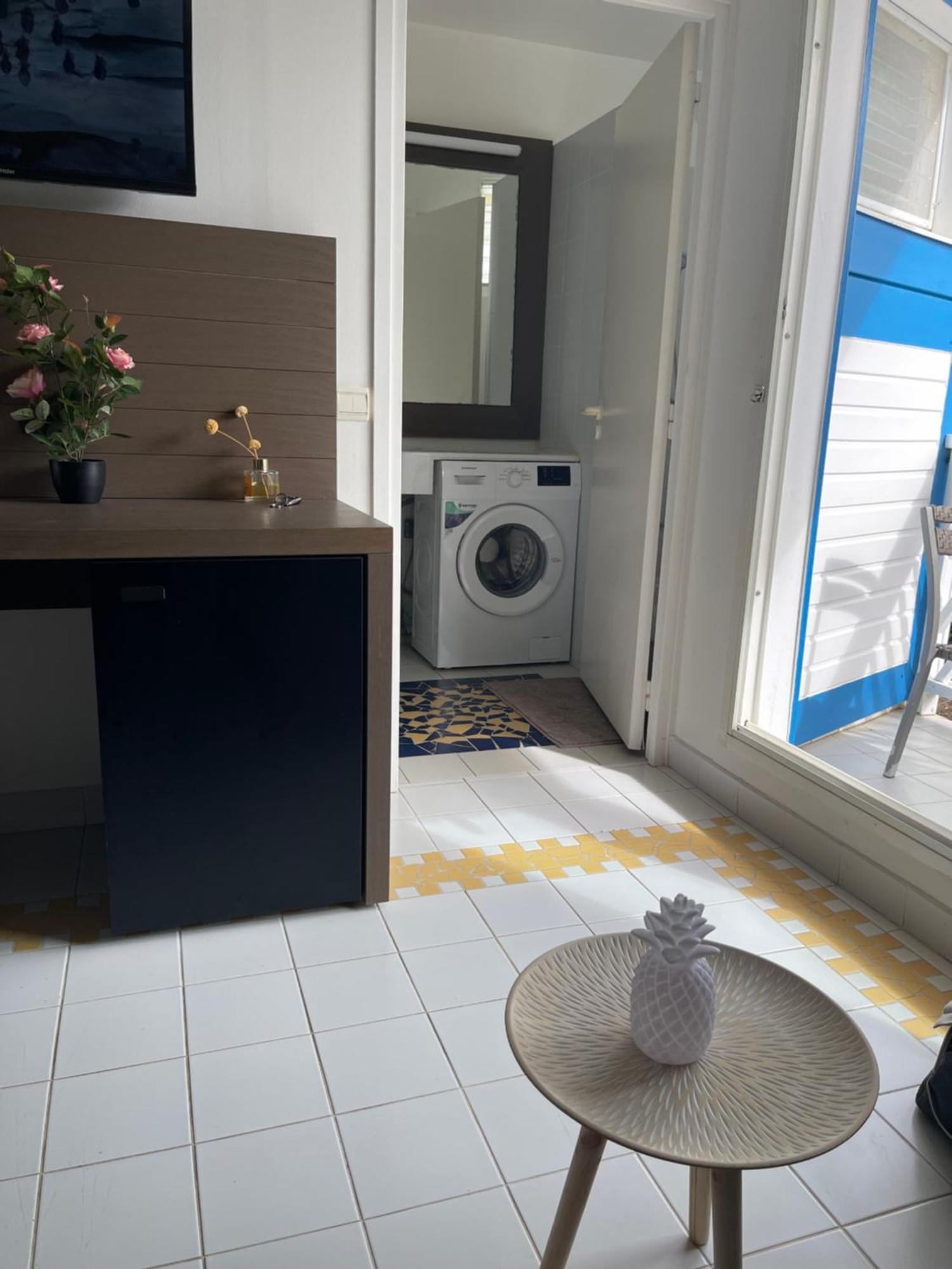 Studio 25 M Manganao Joela 4 Personnes Avec Machine A Laver (Adults Only) Сен Франсоа Екстериор снимка